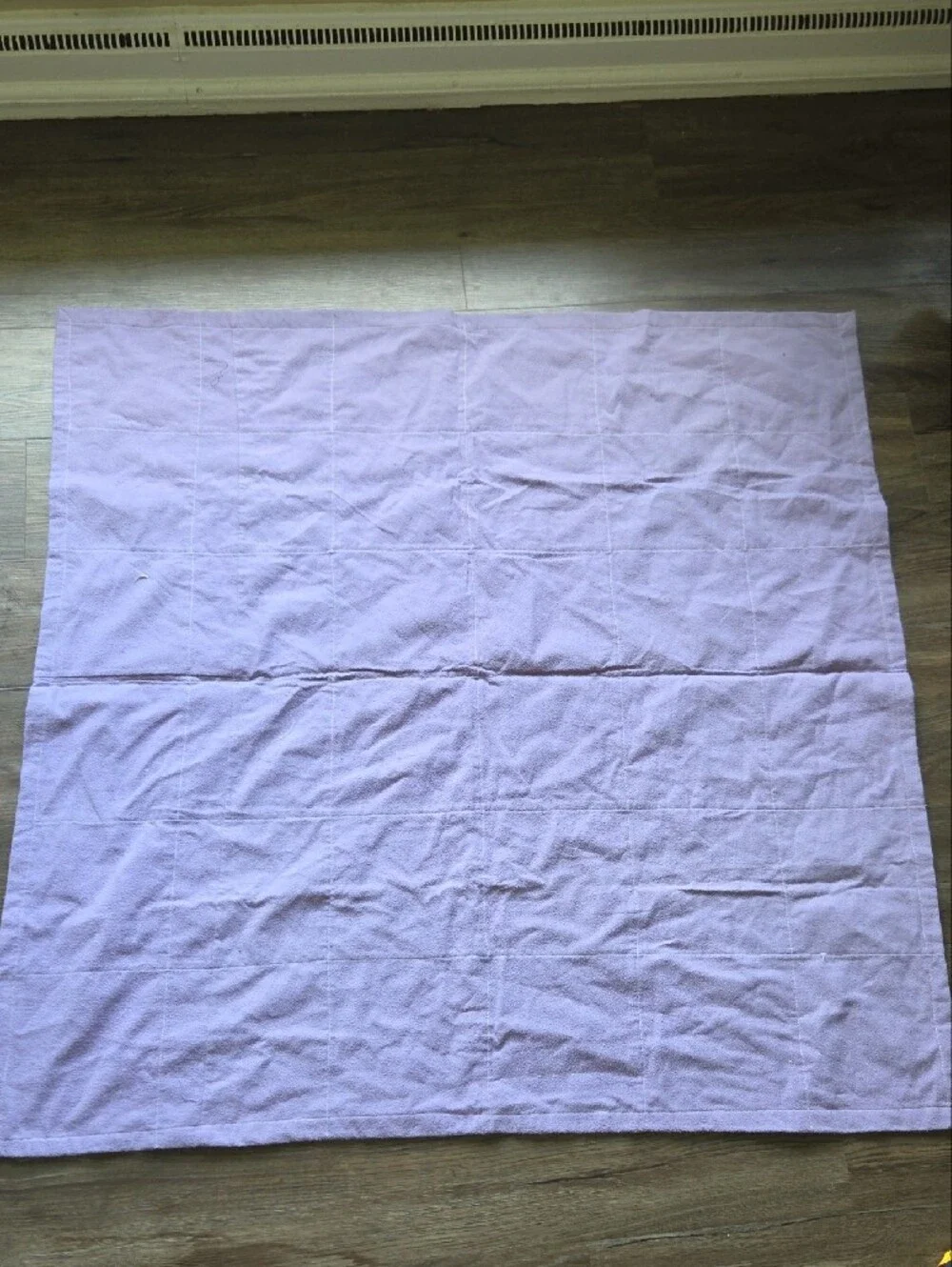 Handmade Patchwork Baby Quilt  45 In X 45 In